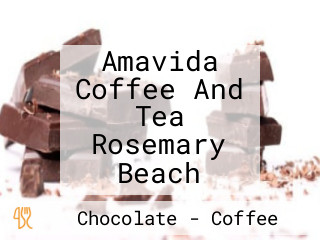 Amavida Coffee And Tea Rosemary Beach