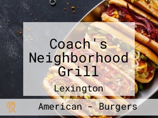 Coach's Neighborhood Grill