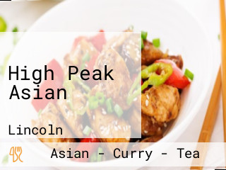 High Peak Asian