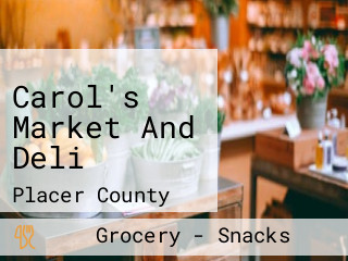 Carol's Market And Deli