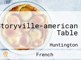 Storyville-american Table