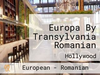 Europa By Transylvania Romanian
