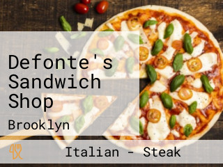 Defonte's Sandwich Shop