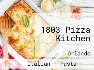1803 Pizza Kitchen