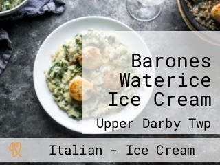 Barones Waterice Ice Cream