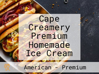 Cape Creamery Premium Homemade Ice Cream
