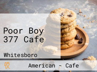 Poor Boy 377 Cafe