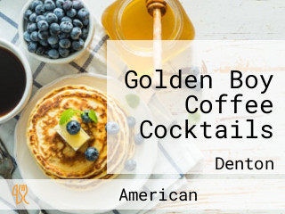 Golden Boy Coffee Cocktails