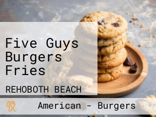 Five Guys Burgers Fries