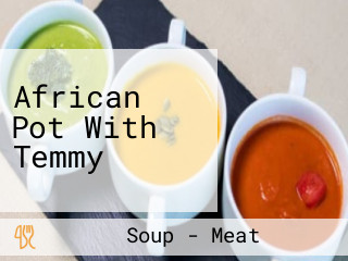 African Pot With Temmy