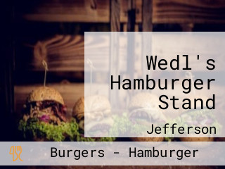 Wedl's Hamburger Stand