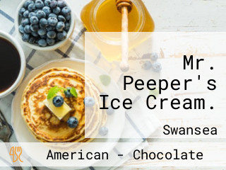 Mr. Peeper's Ice Cream.