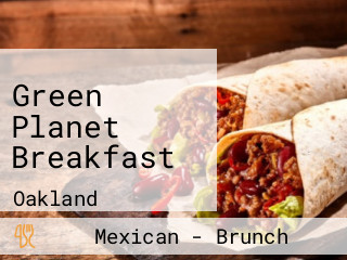 Green Planet Breakfast