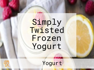 Simply Twisted Frozen Yogurt