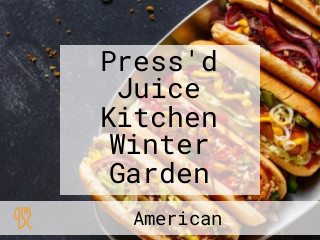Press'd Juice Kitchen Winter Garden