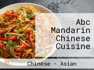 Abc Mandarin Chinese Cuisine