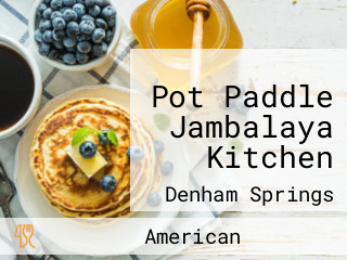 Pot Paddle Jambalaya Kitchen