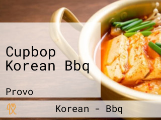 Cupbop Korean Bbq
