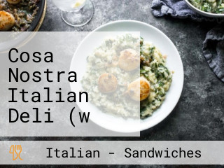 Cosa Nostra Italian Deli (w Minneola Ave)