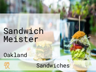Sandwich Meister