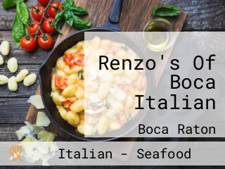 Renzo's Of Boca Italian