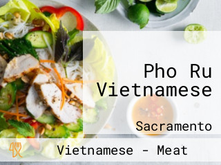 Pho Ru Vietnamese