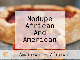 Modupe African And American