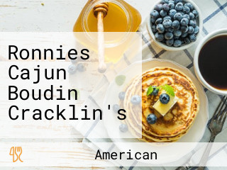 Ronnies Cajun Boudin Cracklin's