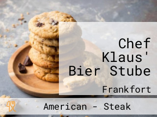 Chef Klaus' Bier Stube