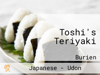 Toshi's Teriyaki