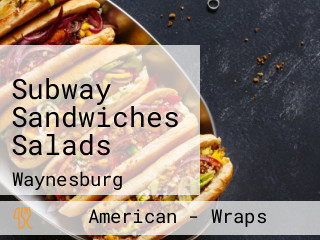 Subway Sandwiches Salads