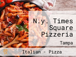 N.y. Times Square Pizzeria