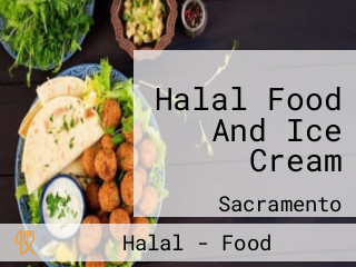 Halal Food And Ice Cream