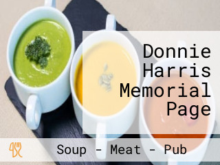 Donnie Harris Memorial Page