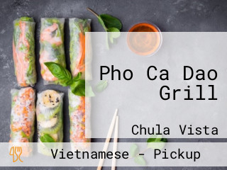 Pho Ca Dao Grill