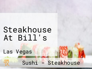 Steakhouse At Bill's