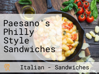 Paesano's Philly Style Sandwiches