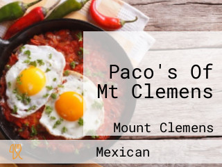 Paco's Of Mt Clemens