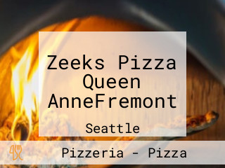 Zeeks Pizza Queen AnneFremont