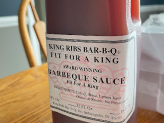 King Ribs -b-q