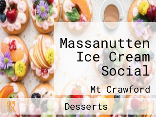 Massanutten Ice Cream Social