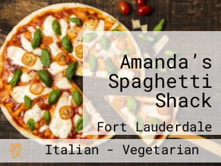 Amanda’s Spaghetti Shack