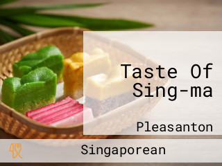 Taste Of Sing-ma