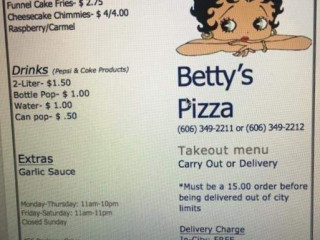 Betty's Pizza Grill