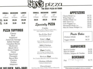 Sax's Pizza