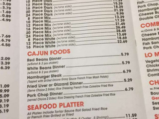 Cajun Fried Chicken Seafood