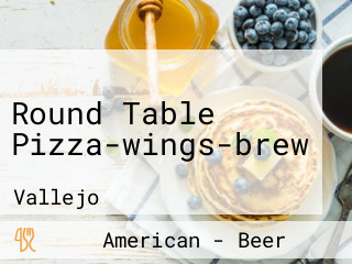 Round Table Pizza-wings-brew