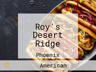 Roy's Desert Ridge