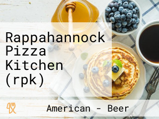 Rappahannock Pizza Kitchen (rpk)