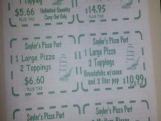 Saylor's Pizza Port